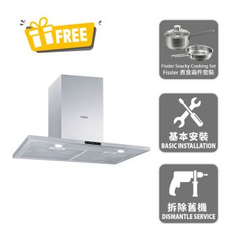 76cm Box Chimney Cookerhood, 1000m3/hr