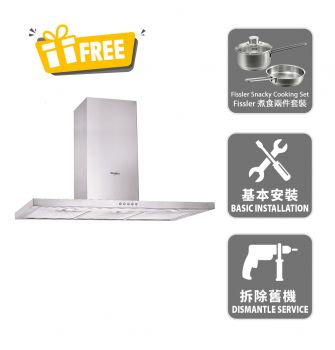 90cm Box Chimney Cookerhood, 1000m3/hr_New Product