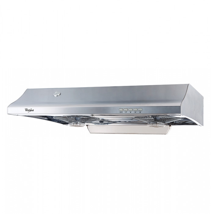 clean stainless steel cooker hood