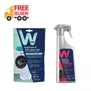 Power Fresh 洗衣機除味片 + Wpro 除油清潔劑