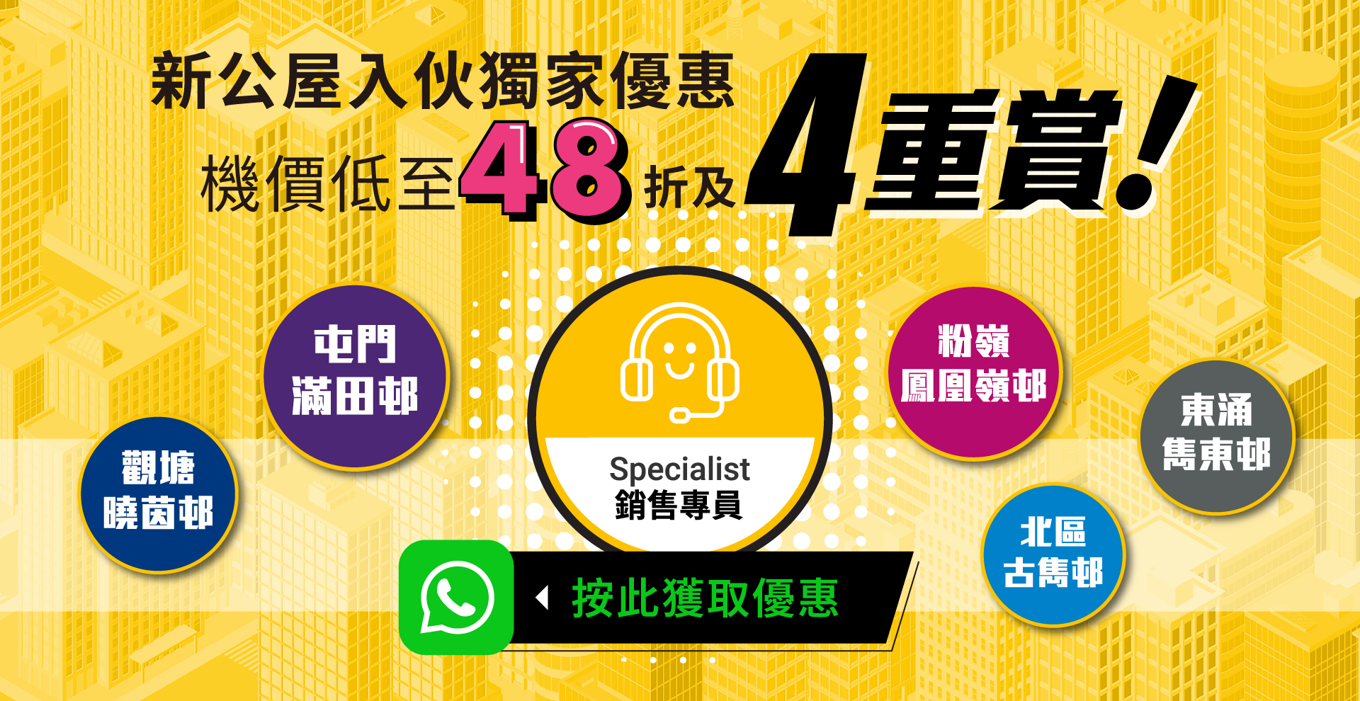新公屋入伙4重賞 新公屋入伙4重賞